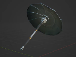 Duo Umbrella - Fortnite 3D Model