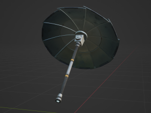 Duo Umbrella - Fortnite 3D Model