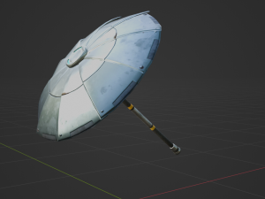 Duo Umbrella - Fortnite 3D Model