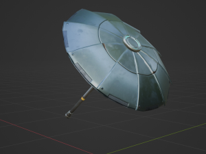 Duo Umbrella - Fortnite 3D Model