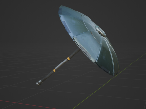 Duo Umbrella - Fortnite 3D Model