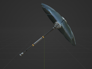 Duo Umbrella - Fortnite 3D Model