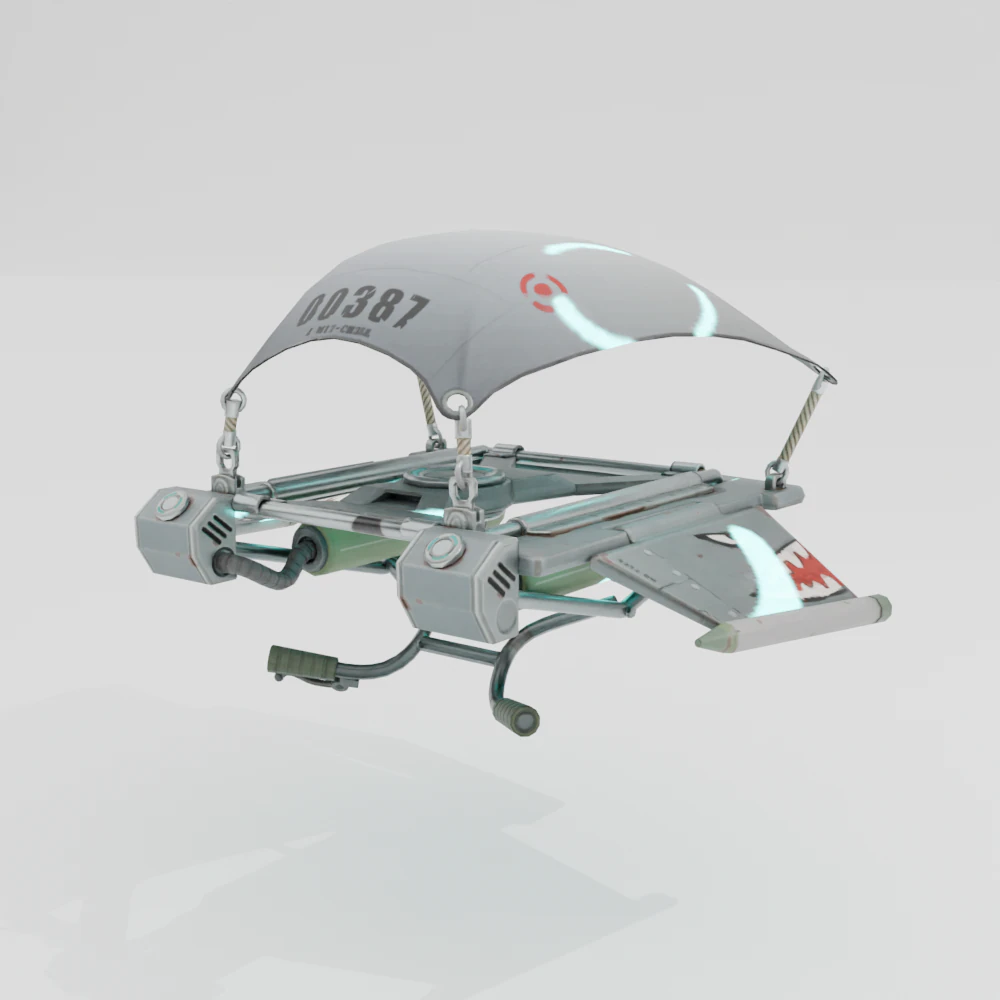 Mako - Fortnite 3D Model .c4d .max .obj .3ds .fbx .stl .blend 