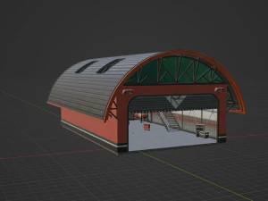 Hangar - Fortnite 3D Model