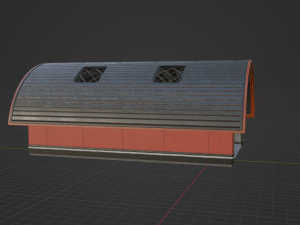 Hangar - Fortnite Model 3D