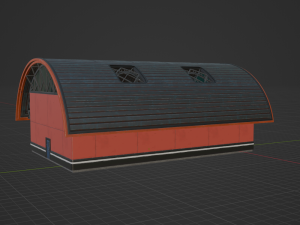 Hangar - Fortnite Model 3D