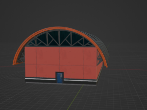 Hangar - Fortnite Model 3D