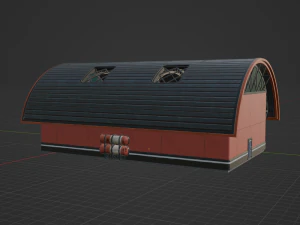 Hangar - Fortnite 3D Model