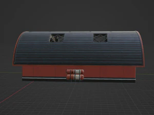 Hangar - Fortnite 3D Model