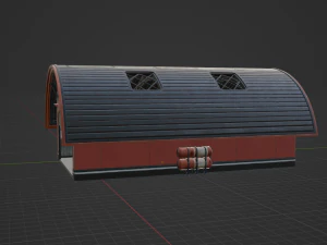 Hangar - Fortnite 3D Model