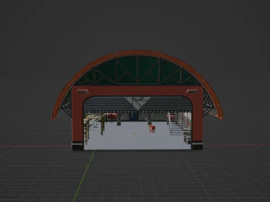 Hangar - Fortnite 3D Model