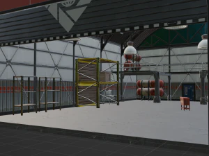 Hangar - Fortnite 3D Model