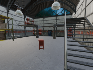 Hangar - Fortnite Model 3D