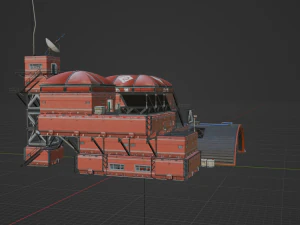 Arctic Facility - Fortnite 3D Model