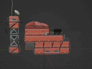 Arctic Facility - Fortnite 3D Model
