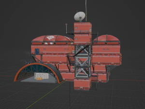 Arctic Facility - Fortnite 3D Model