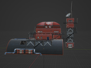 Arctic Facility - Fortnite Modello 3D