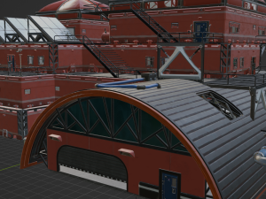 Arctic Facility - Fortnite Modello 3D