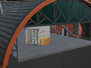 Arctic Facility - Fortnite 3D Model