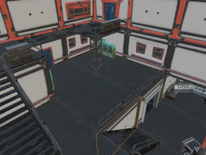 Arctic Facility - Fortnite 3D Model