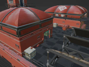Arctic Facility - Fortnite 3D Model