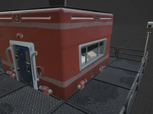 Arctic Facility - Fortnite 3D Model