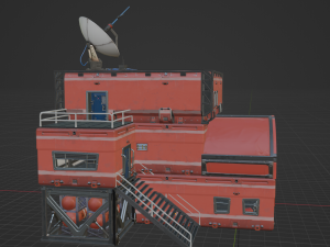 Arctic Lab - Fortnite 3D 模型