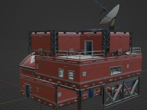 Arctic Lab - Fortnite 3D 模型