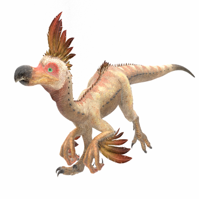 Kulu Ya Ku - Monster Hunter World 3D Model .c4d .max .obj .3ds .fbx .stl .blend 