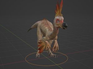Kulu Ya Ku - Monster Hunter World 3D Model