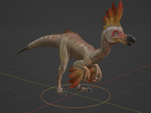 Kulu Ya Ku - Monster Hunter World 3D Model