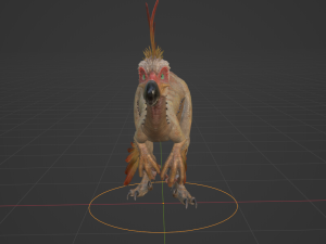 Kulu Ya Ku - Monster Hunter World 3D Model