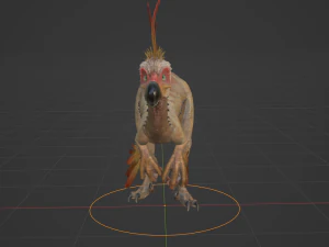 Kulu Ya Ku - Mundo de Monster Hunter Modelo 3D