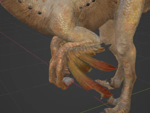 Kulu Ya Ku - Mundo de Monster Hunter Modelo 3D