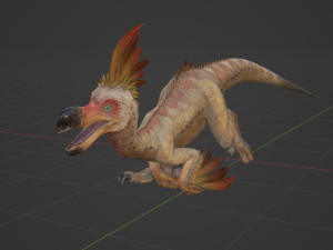 Kulu Ya Ku - Monster Hunter World 3D Model