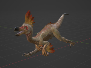 Kulu Ya Ku - Monster Hunter World 3D Model