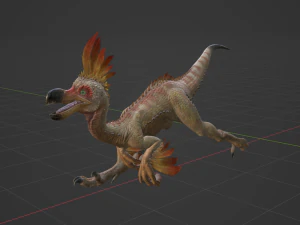 Kulu Ya Ku - Mundo de Monster Hunter Modelo 3D