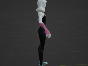 Spider Gwen - Fortnite 3D Model