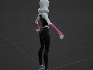 Spider Gwen - Fortnite 3D Model