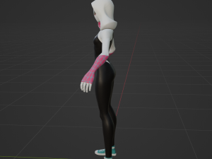 Spider Gwen - Fortnite 3D Model