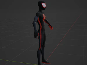 Spider Man Miles Morales - Fortnite 3D Model