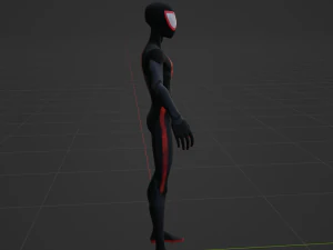Spider Man Miles Morales - Fortnite 3D Model