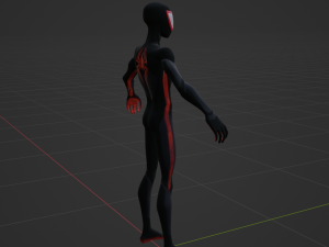 Spider Man Miles Morales - Fortnite Model 3D