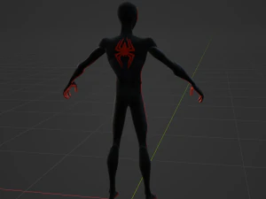 Spider Man Miles Morales - Fortnite 3D Model