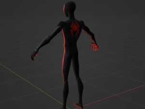 Spider Man Miles Morales - Fortnite 3D Model