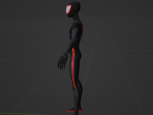 Spider Man Miles Morales - Fortnite Model 3D
