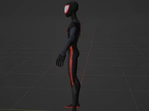 Spider Man Miles Morales - Fortnite 3D Model