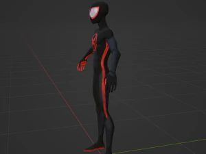 Spider Man Miles Morales - Fortnite 3D Model