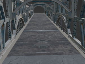 Blue Steel Bridge - Fortnite 3D-Modell