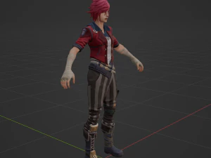 Arcane Vi - Fortnite 3D Model